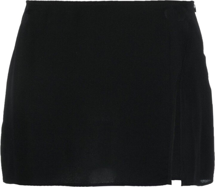 Reformation Black Kira Micro Mini Skirt - ShopStyle