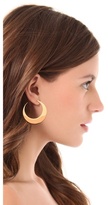 Thumbnail for your product : Rebecca Minkoff Flat Hoop Earrings