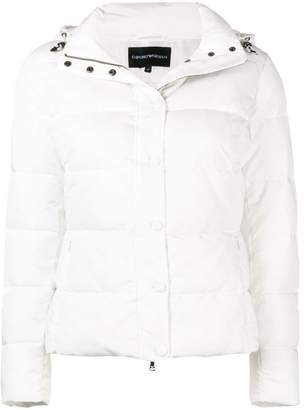 Emporio Armani fitted padded jacket