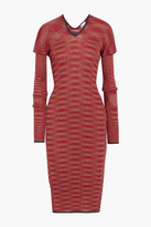 Thumbnail for your product : Missoni Metallic-trimmed crochet-knit dress