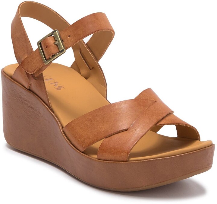 KORKS KorkEase® Denica Leather Sandal ShopStyle