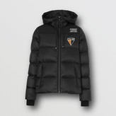 Thumbnail for your product : Burberry Logo Graphic Hooded Puffer Jacket