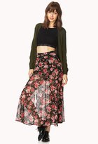 Thumbnail for your product : Forever 21 Floral Fantasy Maxi Skirt