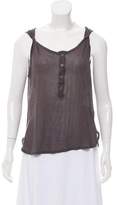 Thumbnail for your product : Ann Demeulemeester Sleeveless Scoop Neck Top
