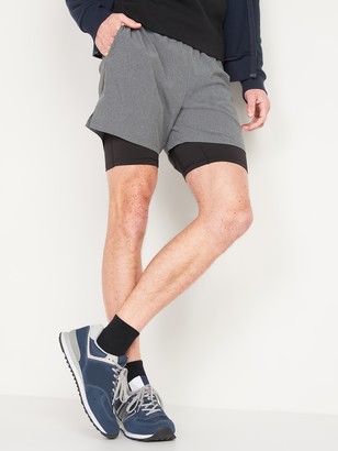 Old Navy Go 2-in-1 Workout Shorts + Base Layer for Men -- 7-inch inseam -  ShopStyle