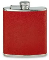 Thumbnail for your product : Graphic Image Leather-Wrapped Flask
