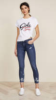 Thumbnail for your product : A Gold E Sophie Cropped Skinny Jeans