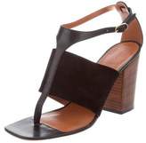 Thumbnail for your product : Celine Suede Ankle Strap Sandals