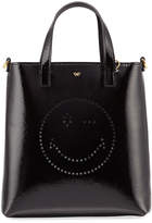 Thumbnail for your product : Anya Hindmarch Perforated Wink Shiny Tote Bag