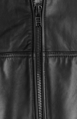 Marc by Marc Jacobs Hooded Leather Jacket