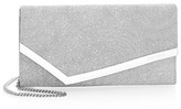 Thumbnail for your product : Jimmy Choo Emmie Glitter Leather Clutch