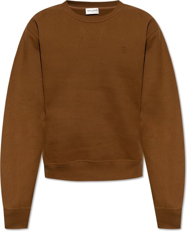 Saint Laurent Loose-Fit Crewneck Sweatshirt