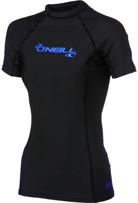 O'Neill Basic Skins Short-Sleeve Crew Rashguard - Women's