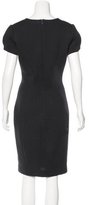 Thumbnail for your product : L'Agence Short Sleeve Sheath Dress