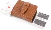 Thumbnail for your product : Ermenegildo Zegna Thatched Card Holder