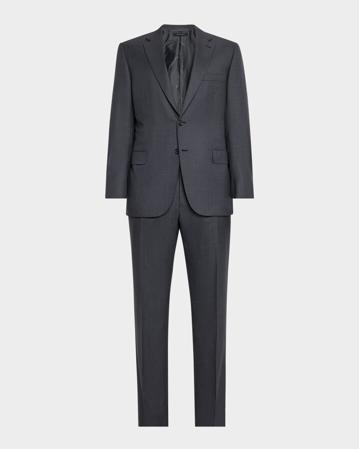 Brioni Men's Brunico Virgin Wool Two-Piece Suit