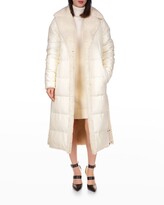 Thumbnail for your product : MICHAEL Michael Kors Reversible Faux-Fur Puffer Coat