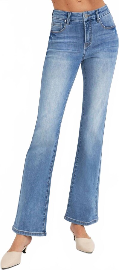 RISEN Nora Mid-Rise Bootcut Jean In Medium Wash