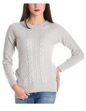 H953 Women's Grey Wool Sweater.
