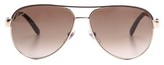 Thumbnail for your product : Gucci Renewal Aviator Sunglasses