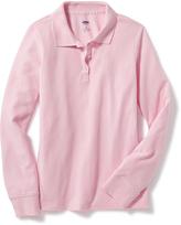 Thumbnail for your product : Old Navy Uniform Pique Polo for Girls