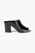 Thumbnail for your product : Sergio Rossi Patent-leather Mules