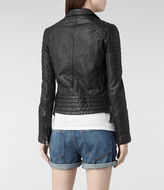 Thumbnail for your product : AllSaints Pitch Leather Biker Jacket