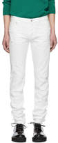 Thumbnail for your product : Givenchy White Distressed Jeans