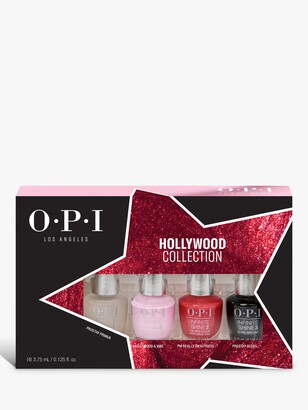 OPI Hollywood Collection Infinite Shine Nail Polish Mini Set, 4 x 3.75ml