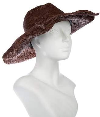 Helen Kaminski Raffia Wide-Brim Hat