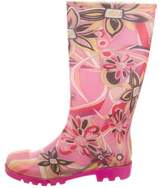 Thumbnail for your product : Emilio Pucci Printed Rain Boots