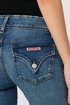 Thumbnail for your product : Hudson Beth Mid-Rise Baby Bootcut Jean With Slit Hem - Blue