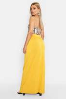 Thumbnail for your product : boohoo Plus Pocket Front Jersey Maxi Skirt