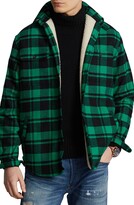 Thumbnail for your product : Polo Ralph Lauren Plaid Fleece Lined Wool Blend Flannel Button-Up Shirt Jacket