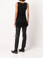 Thumbnail for your product : Ann Demeulemeester Seva cotton tank top