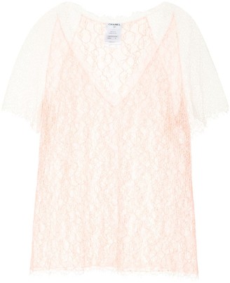 Chanel Pre-Owned CC short sleeve top