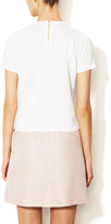 Thumbnail for your product : Orla Kiely Flamingo Embroidery Cotton Top