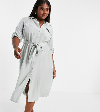 plus size utility dress