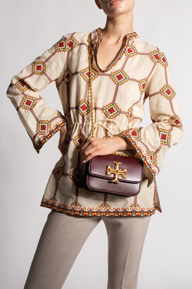 tory burch burgundy bag