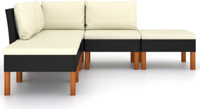 Brause 5 Piece Lounge Chair with Cushions