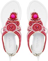Thumbnail for your product : Carvela Crazy Pink Beaded Flat Sandal