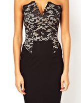 Thumbnail for your product : Hybrid Bandeau Pencil Dress with Plunge Neck