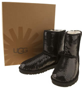 Thumbnail for your product : UGG black classic short sparkles girls youth