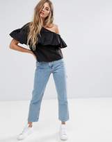 Thumbnail for your product : Noisy May Ella Off Shoulder Ruffle Top