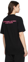 Thumbnail for your product : Palm Angels Black & Pink Palm T-Shirt