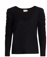 Thumbnail for your product : Nation Ltd. Kristen Slim-Fit Ruched Long-Sleeve T-Shirt