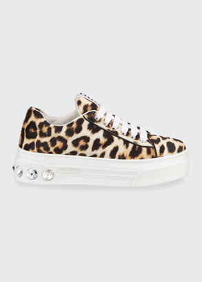 cheetah print platform shoes