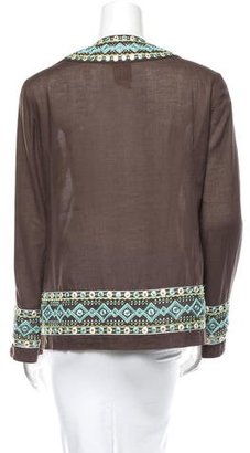 Tory Burch Embroidered Top
