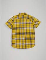 Thumbnail for your product : Burberry Short-sleeve Check Cotton Shirt