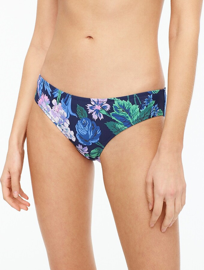 reform Citron Kano J.Crew Surf hipster bikini bottom in retro floral - ShopStyle Plus Size  Swimwear